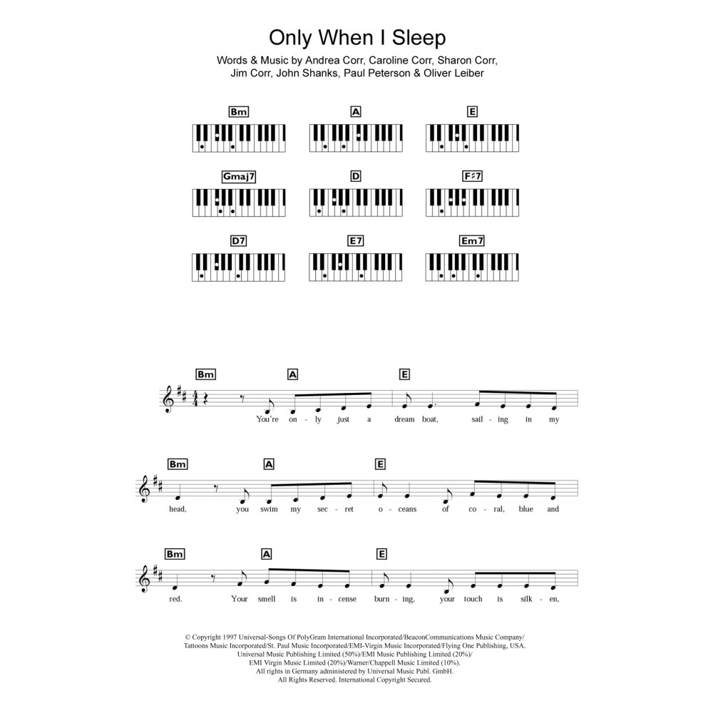 Only When I Sleep