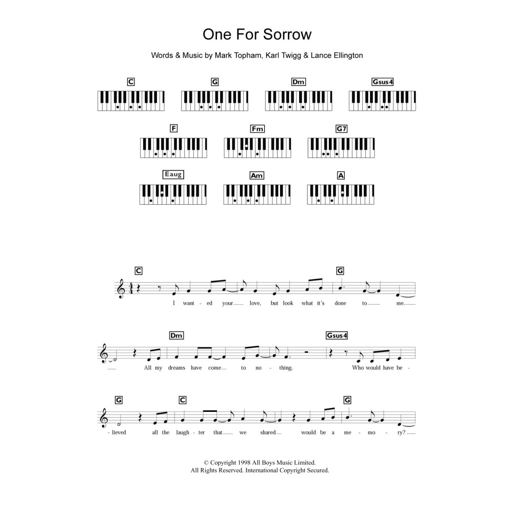 One For Sorrow