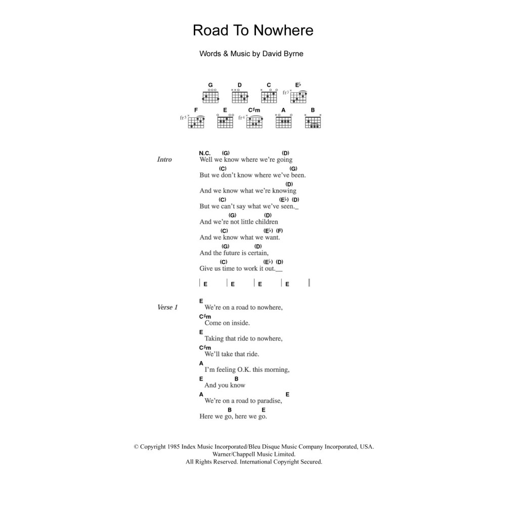 Road To Nowhere