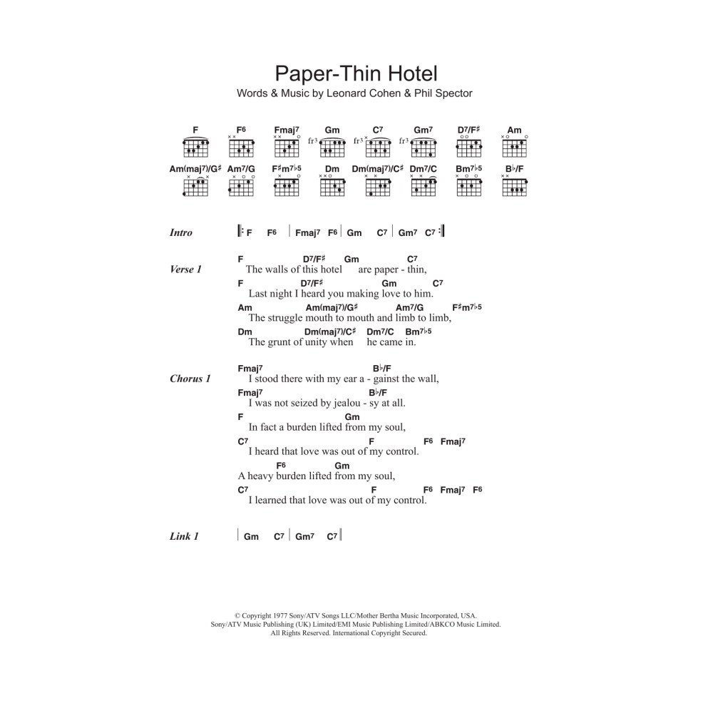 Paper-Thin Hotel