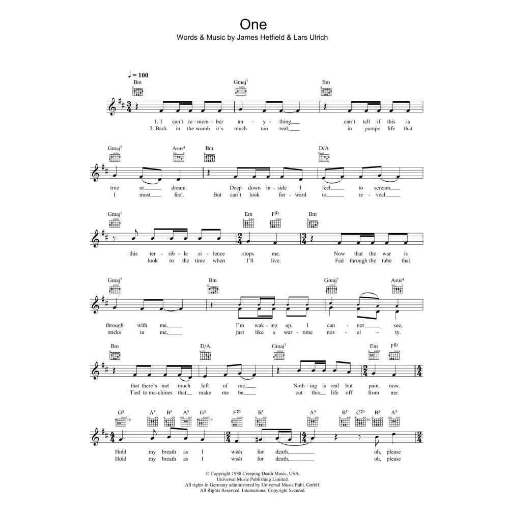 One