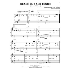Reach Out And Touch (Somebody's Hand)