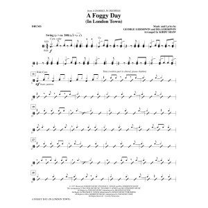 A Foggy Day (In London Town) - Drums