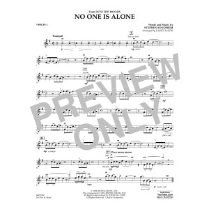 No One Is Alone (from Into The Woods) - Violin 1