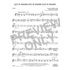 Let It Snow! Let It Snow! Let It Snow! - Violin 1