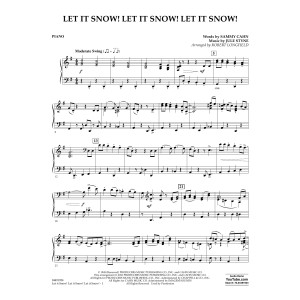 Let It Snow! Let It Snow! Let It Snow! - Piano