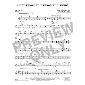 Let It Snow! Let It Snow! Let It Snow! - Percussion 1