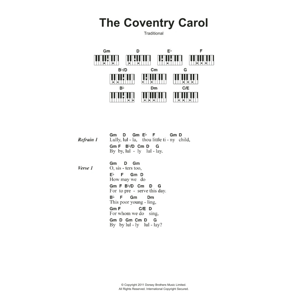 Coventry Carol