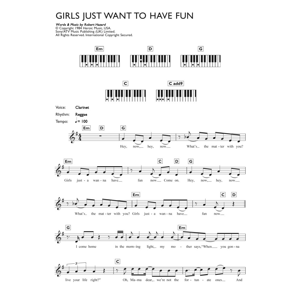 Girls Just Want To Have Fun