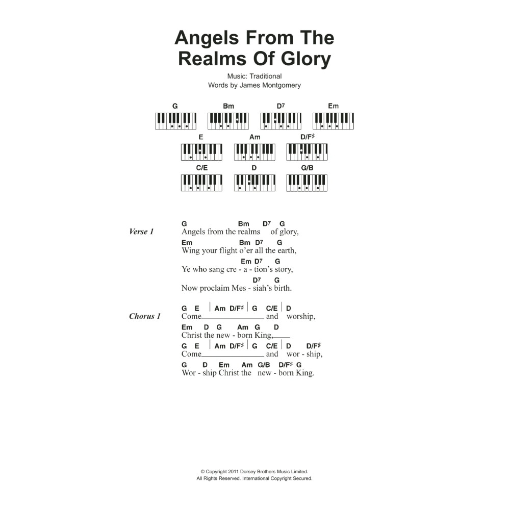 Angels From The Realms Of Glory