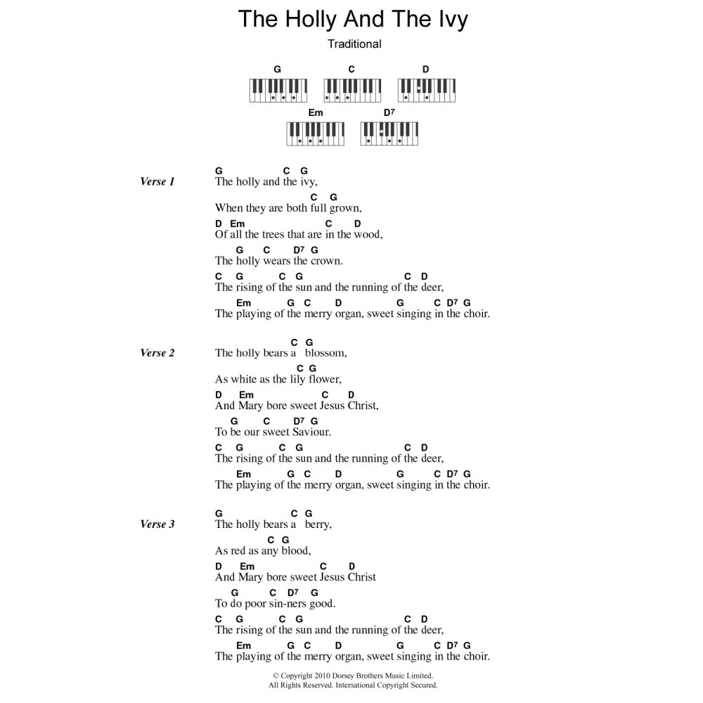 The Holly And The Ivy