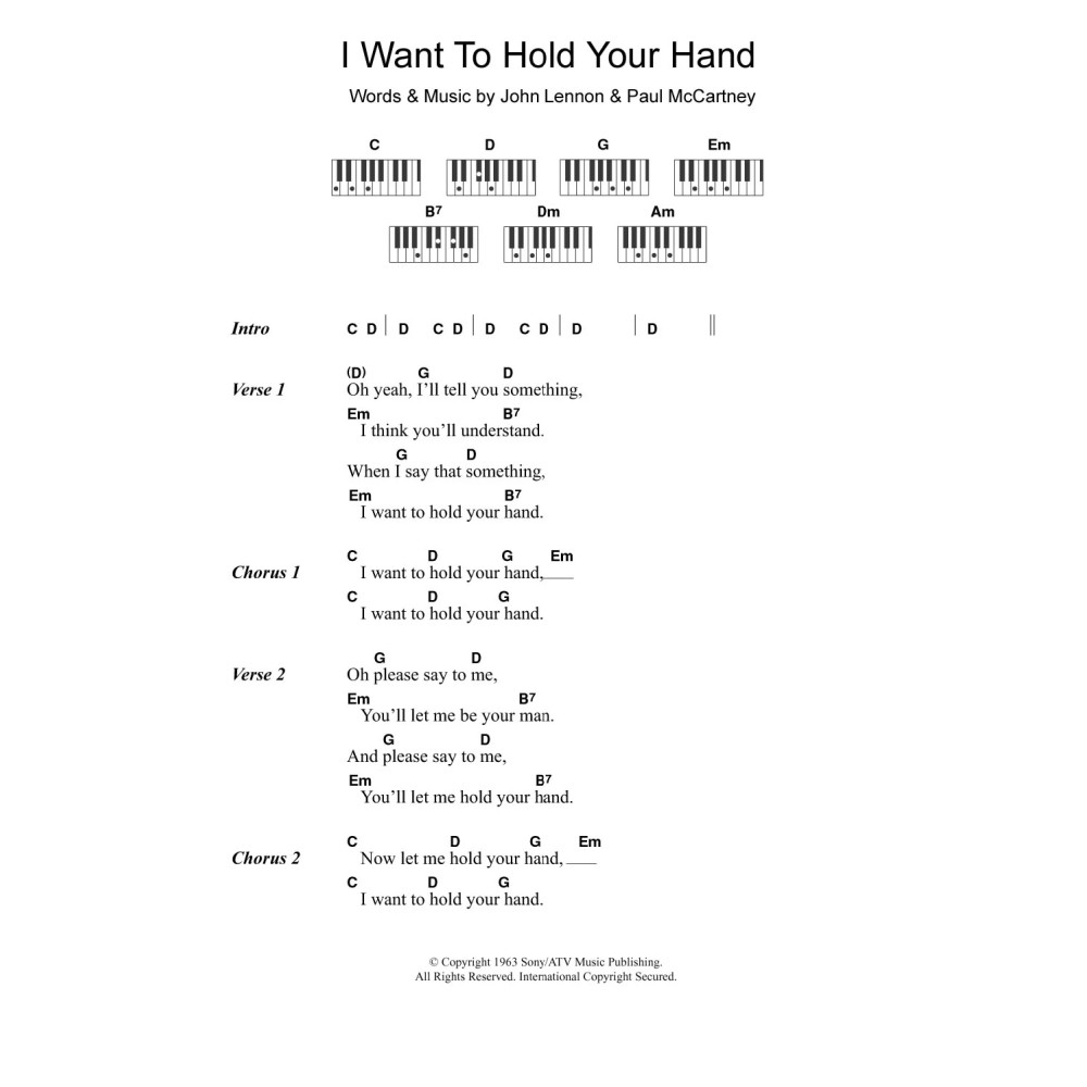 I Want To Hold Your Hand