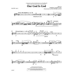 Our God Is God - 1st & 2nd Flute