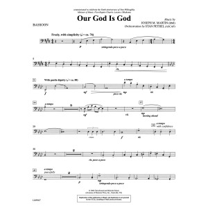 Our God Is God - Bassoon