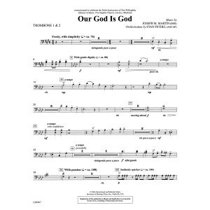Our God Is God - Trombone 1 & 2