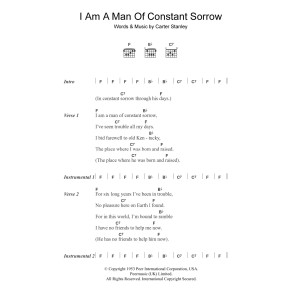I Am A Man Of Constant Sorrow (from O Brother Where Art Thou?)