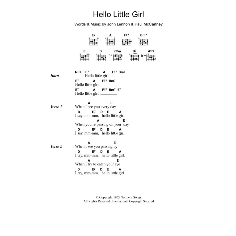 Hello Little Girl