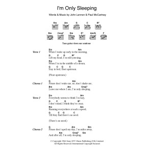 I'm Only Sleeping