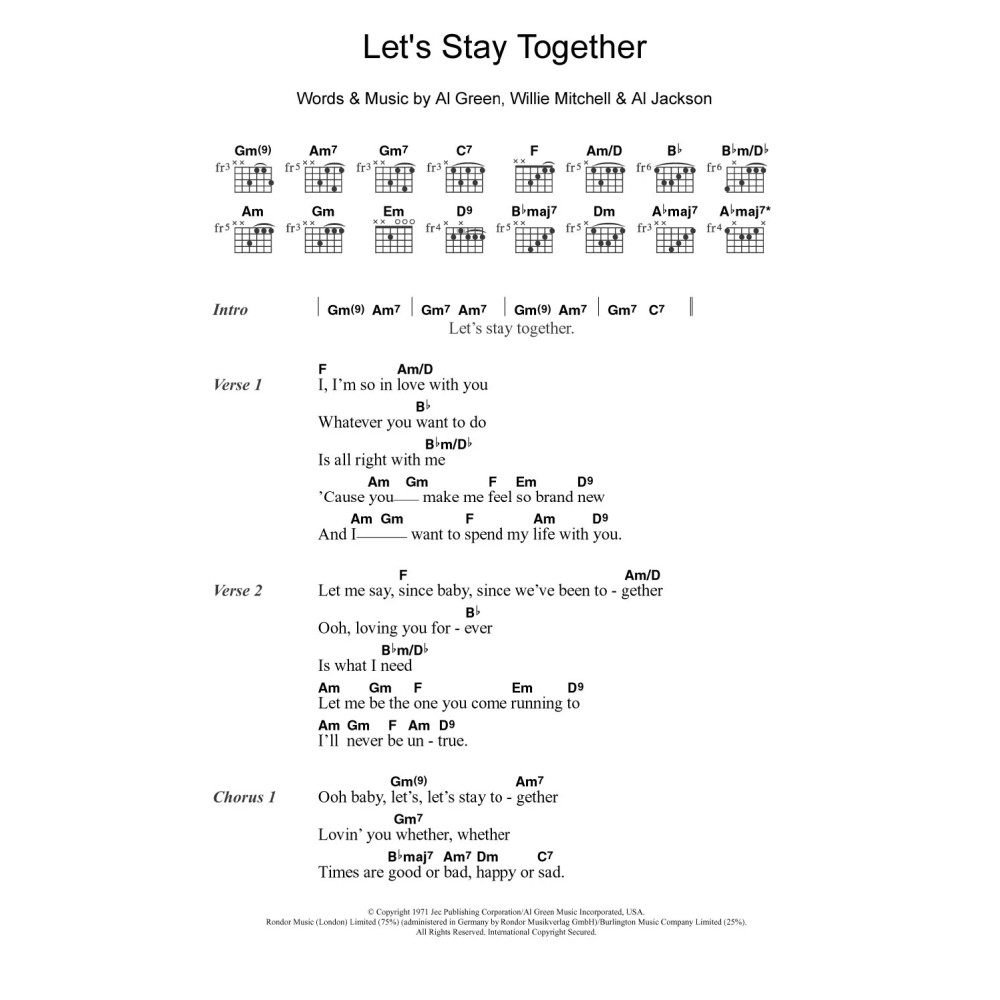 Let's Stay Together