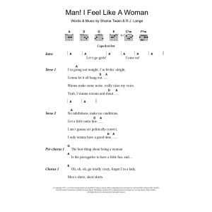 Man! I Feel Like A Woman!