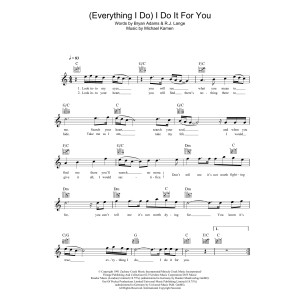 (Everything I Do) I Do It For You