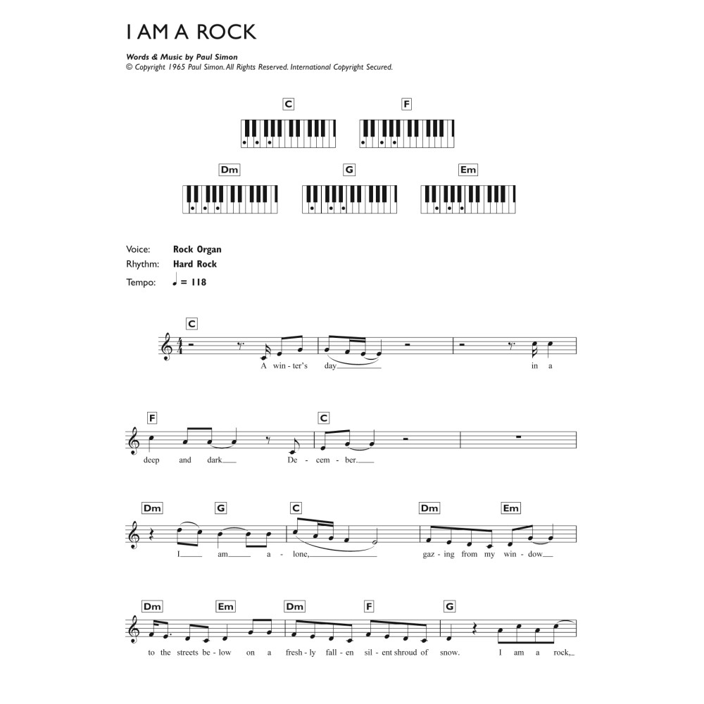 I Am A Rock