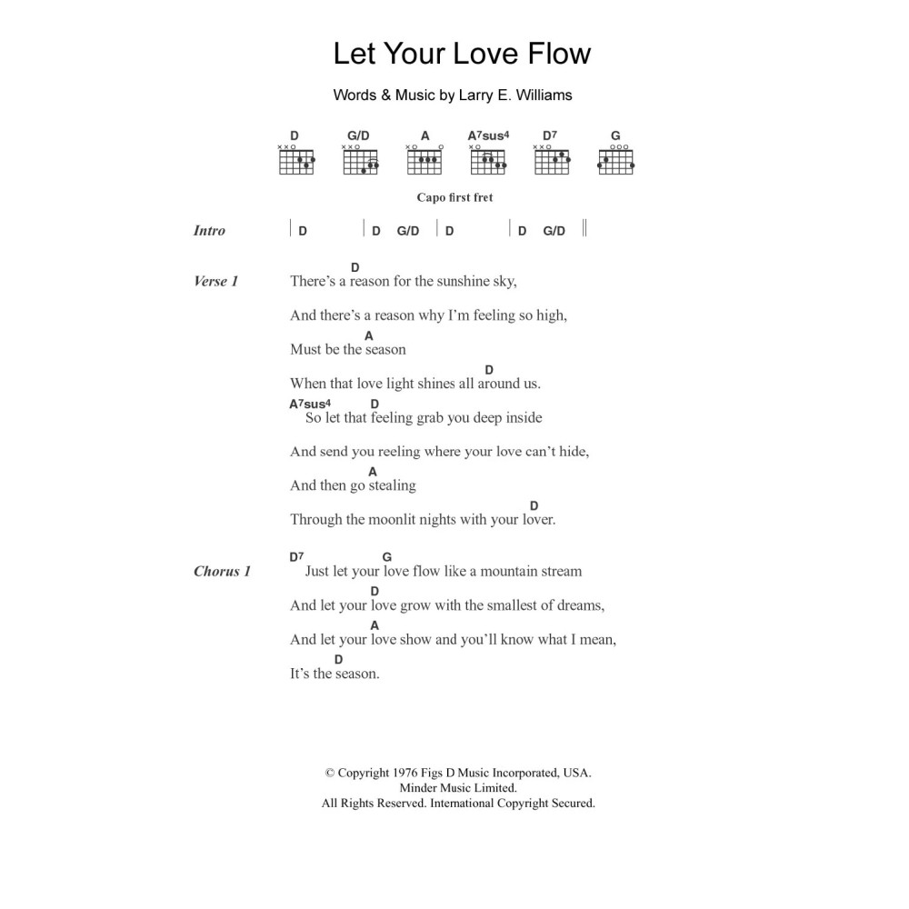 Let Your Love Flow