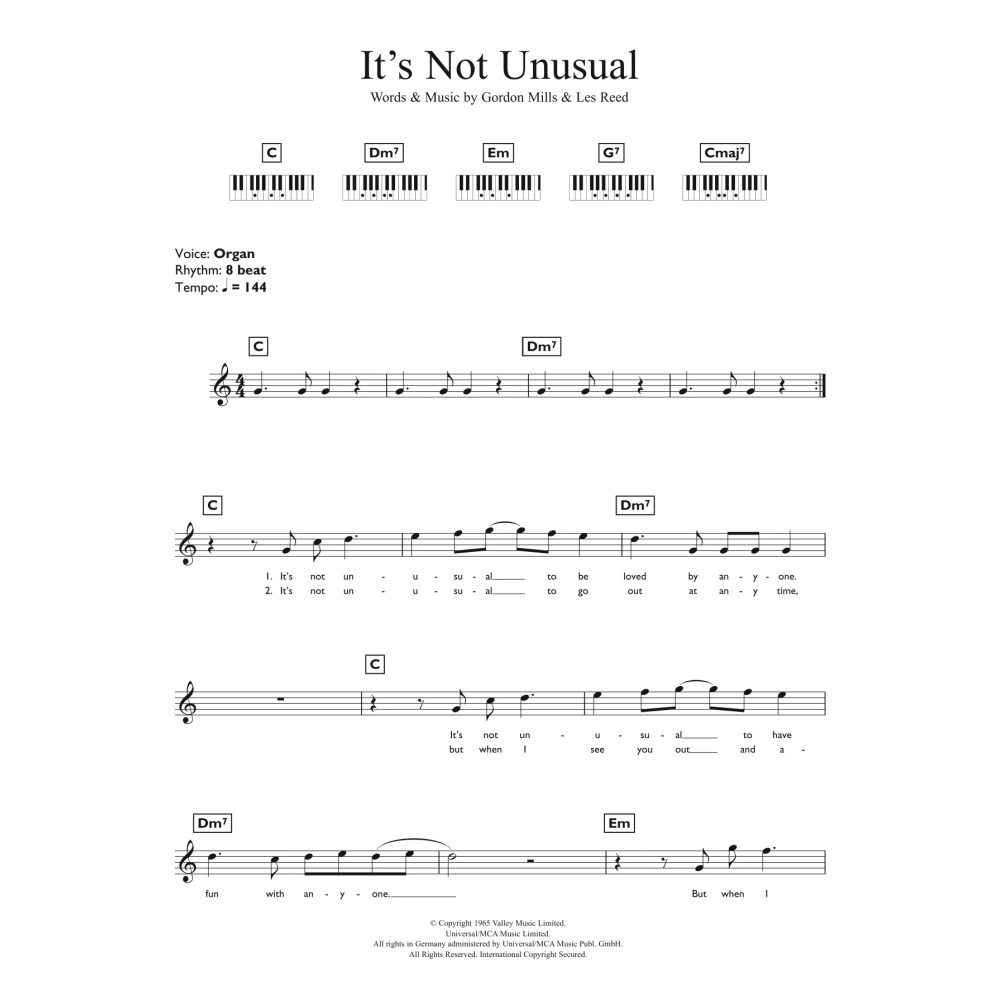 It's Not Unusual