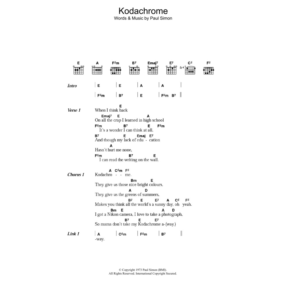 KodachromeTM