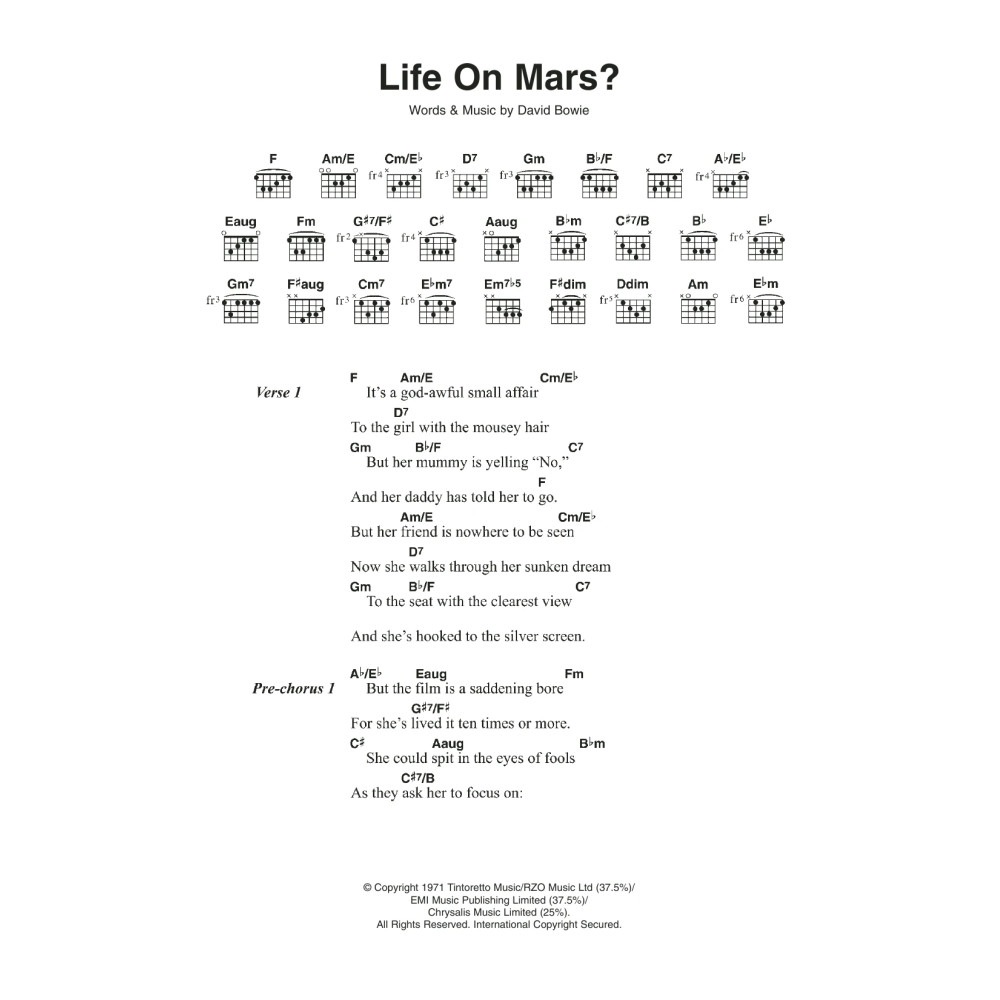 Life On Mars?