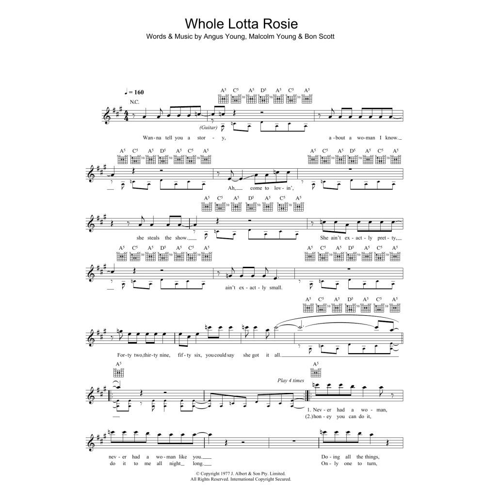 Whole Lotta Rosie