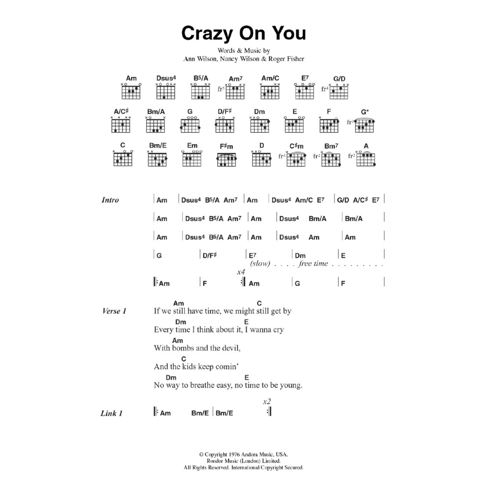 Crazy On You