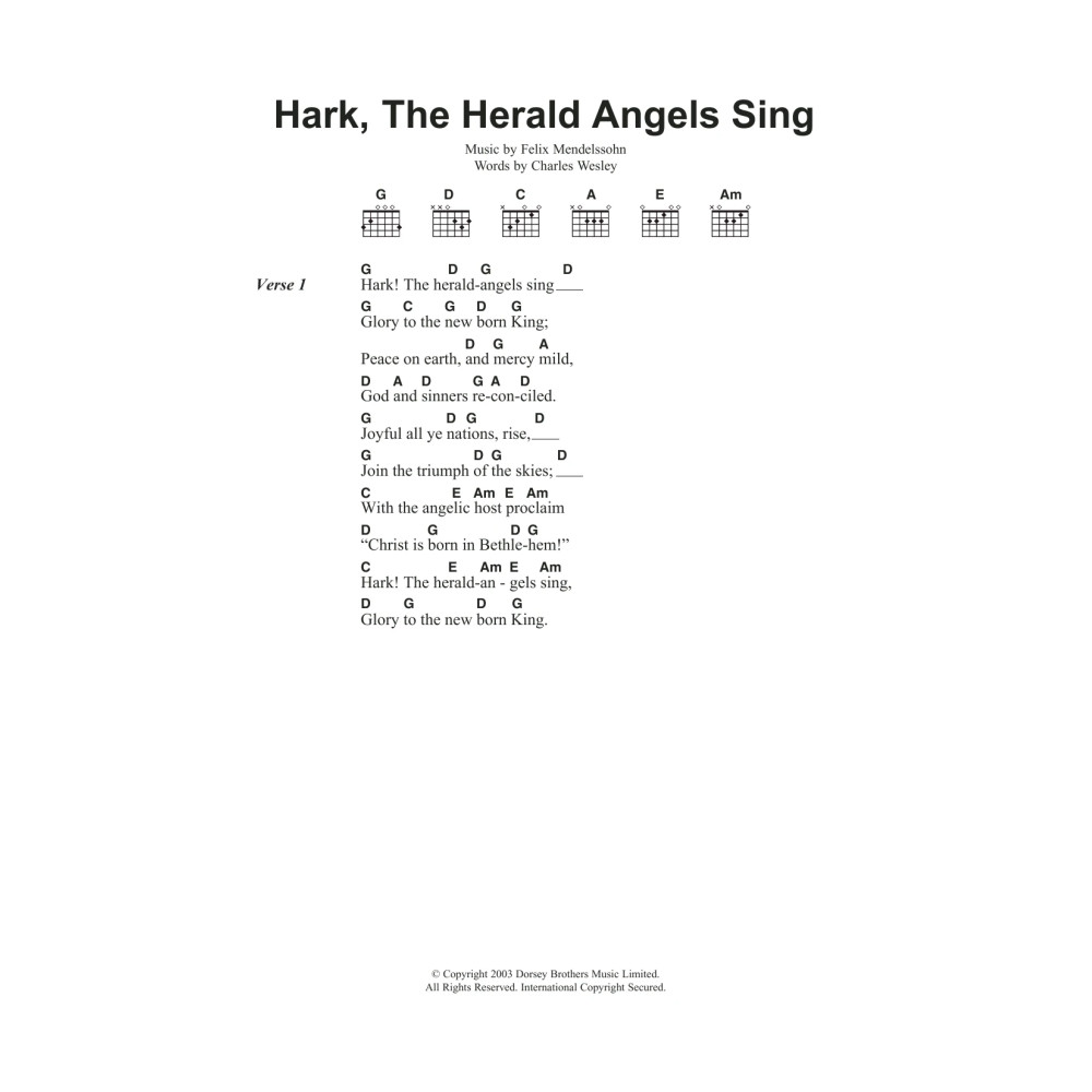 Hark! The Herald Angels Sing