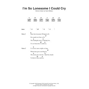 I'm So Lonesome I Could Cry