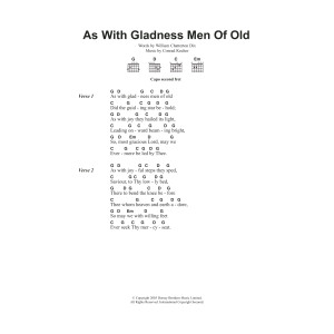 As With Gladness Men Of Old