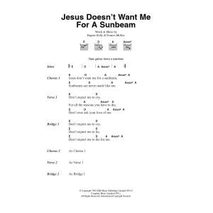 Jesus Doesn't Want Me For A Sunbeam