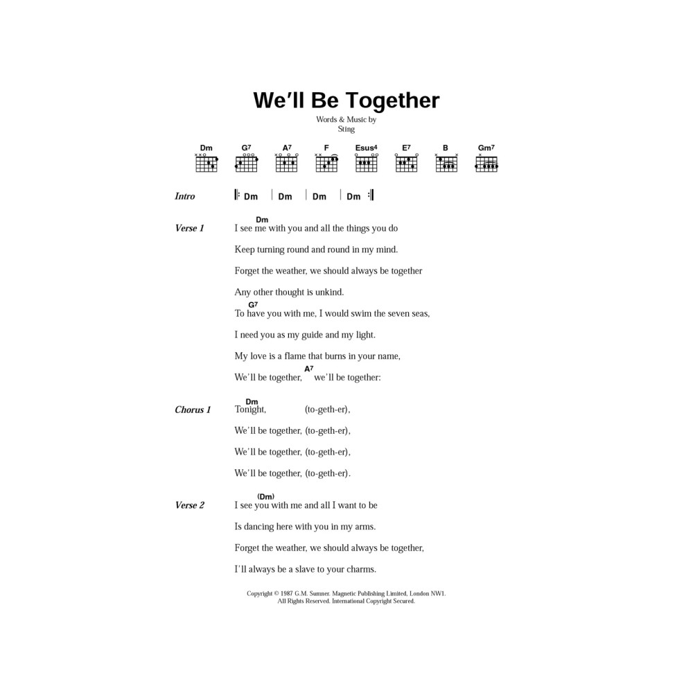 We'll Be Together