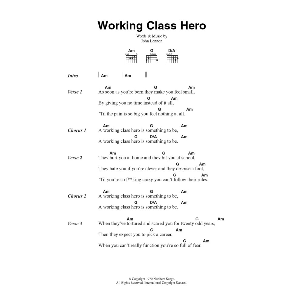 Working Class Hero