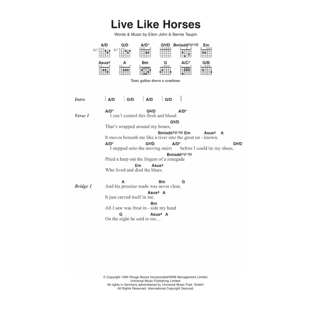 (Live Like) Horses