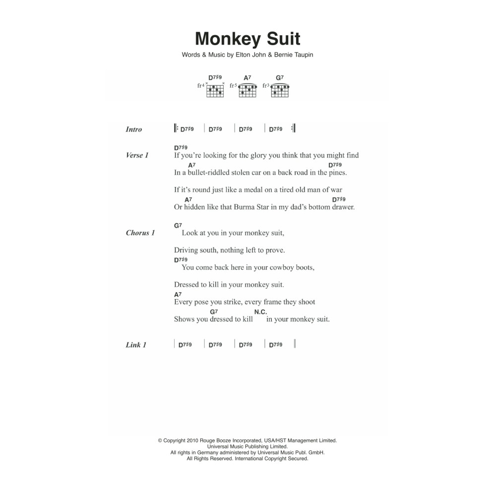 Monkey Suit