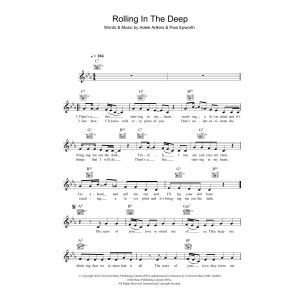 Rolling In The Deep