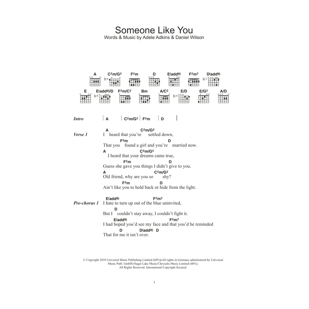 Someone Like You