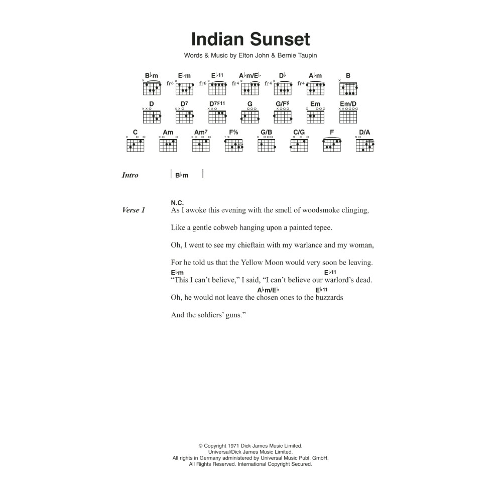 Indian Sunset