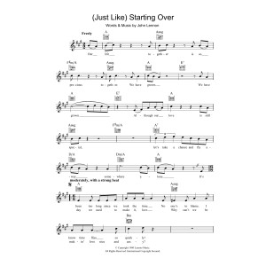 (Just Like) Starting Over