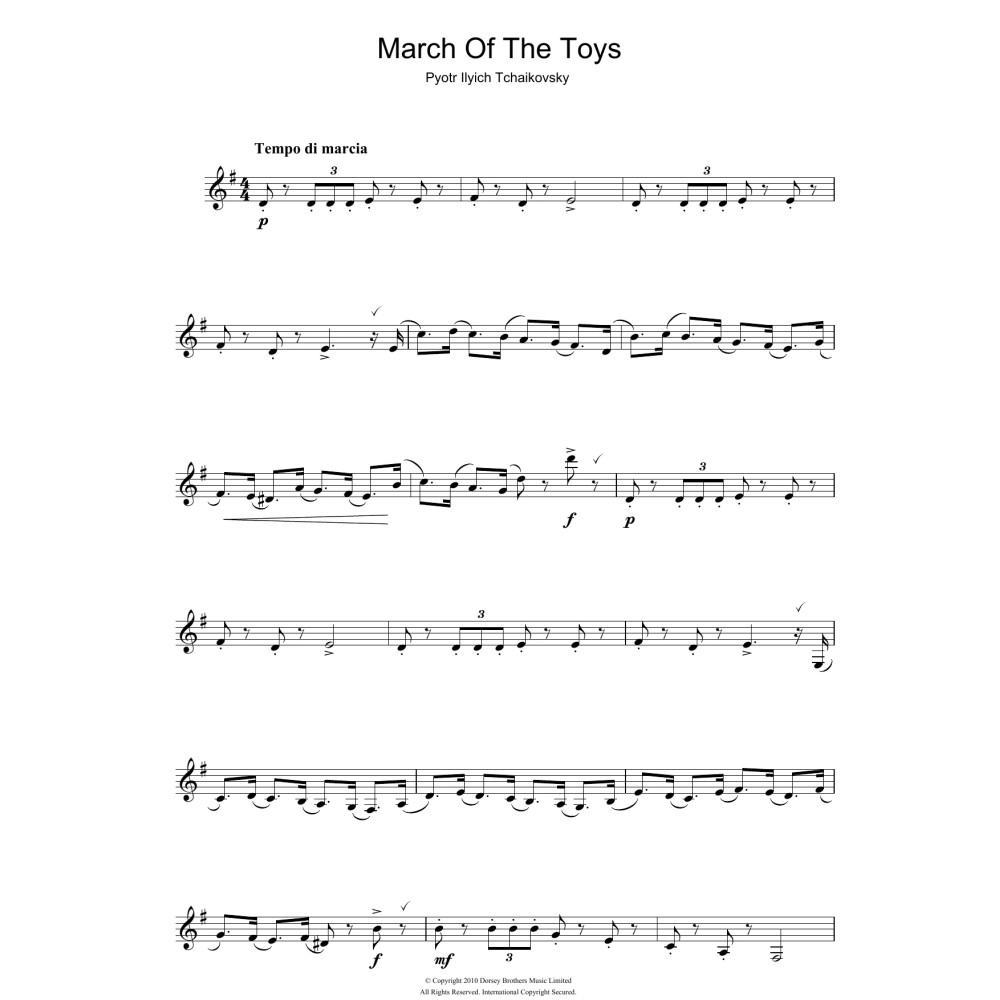 March Of The Toys (from The Nutcracker Suite)