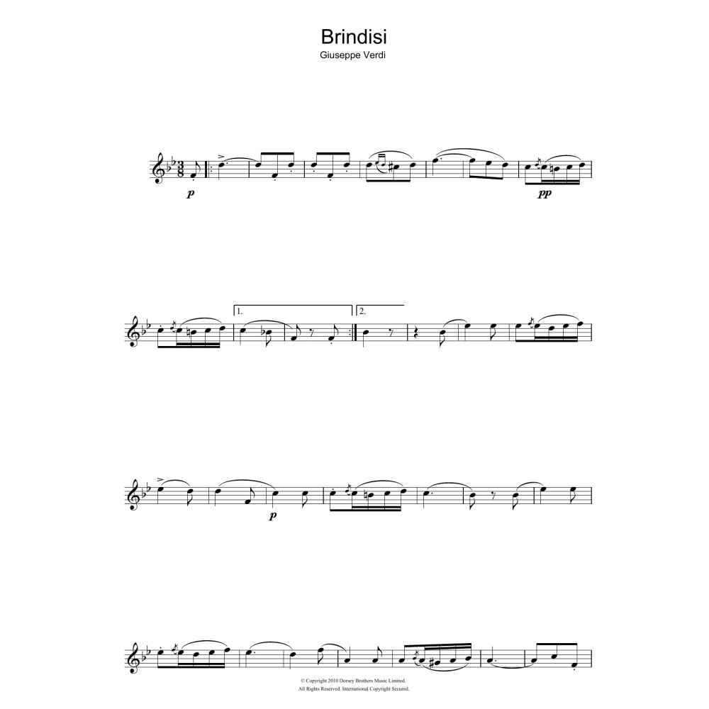 Brindisi (from La Traviata)