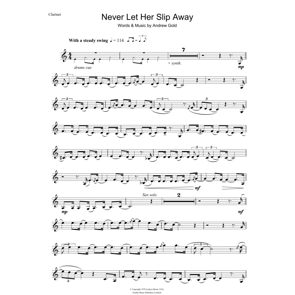 Never Let Her Slip Away
