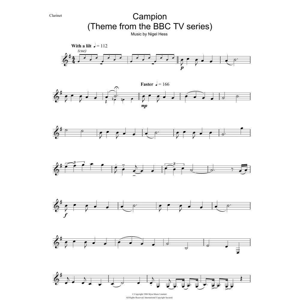 Campion (Theme from the BBC TV series)