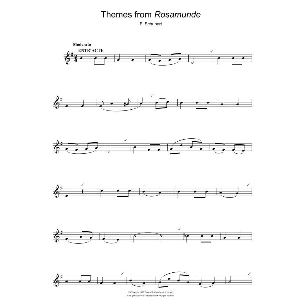Rosamunde Overture