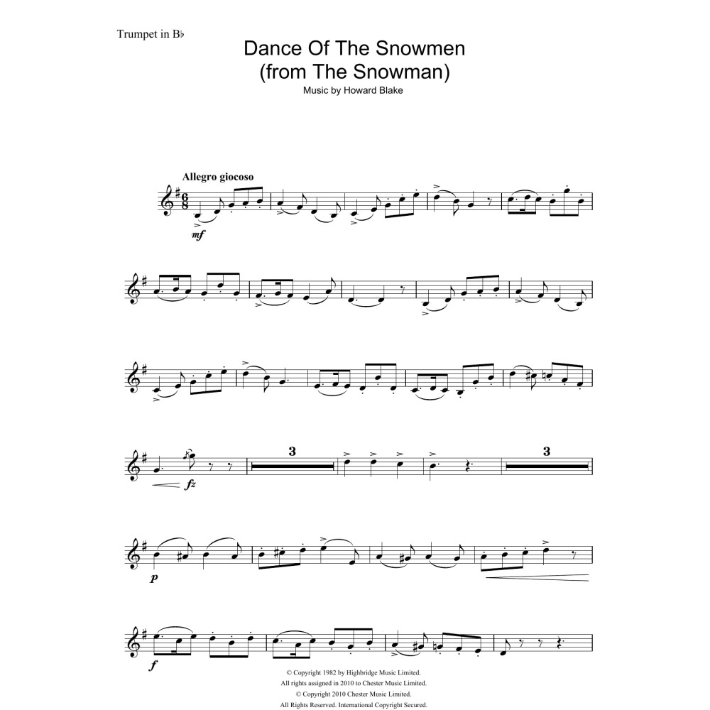 Dance Of The Snowmen (from The Snowman)